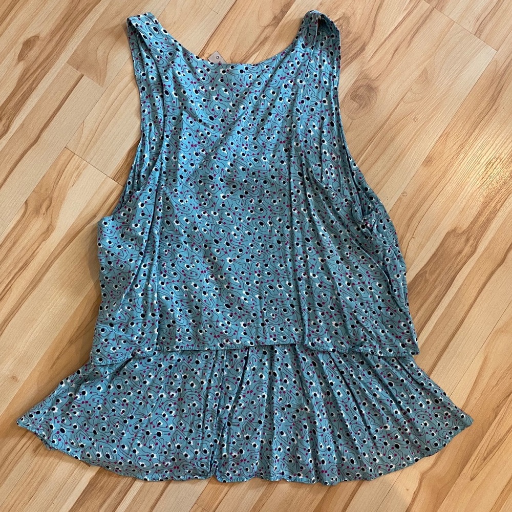 Layered Ruffle Tank Top - Picture 2 of 5